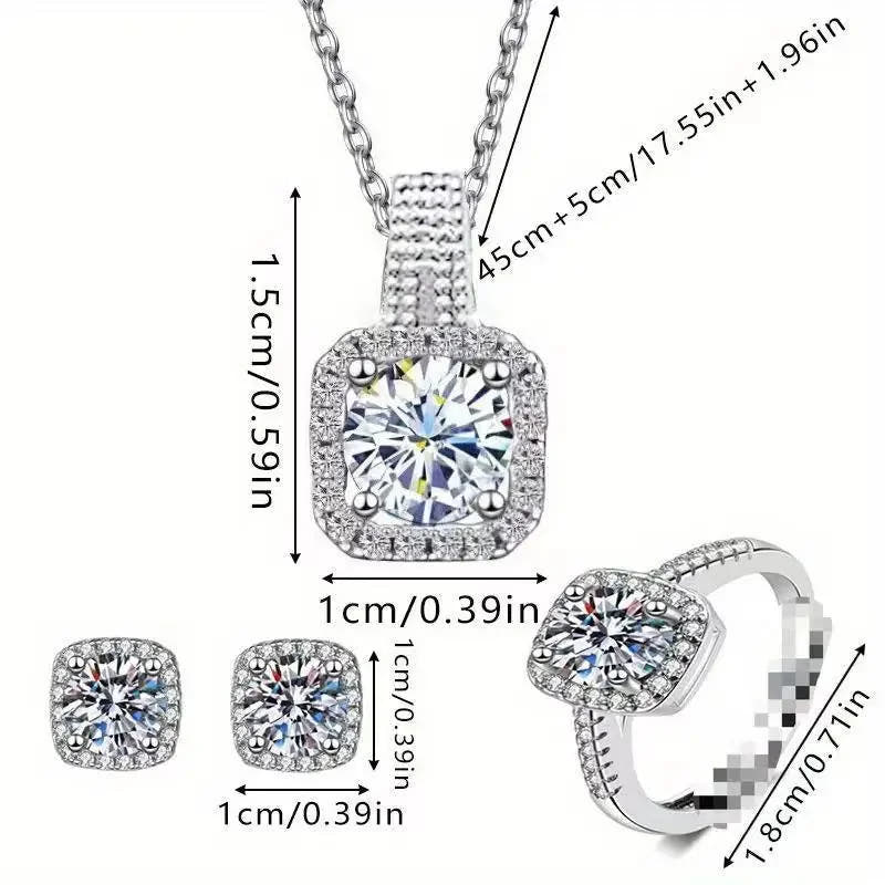 Luxury Cube Jewellery Set