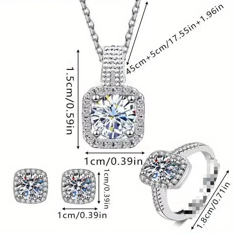 Luxury Cube Jewellery Set