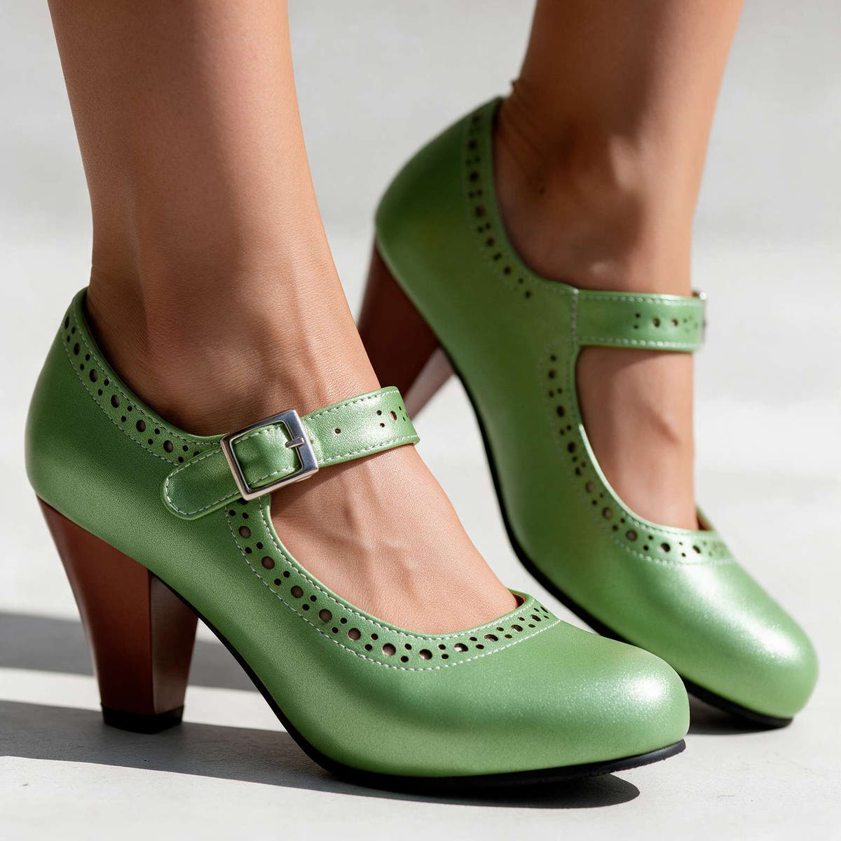 Davina | Comfort Mary Jane Heels