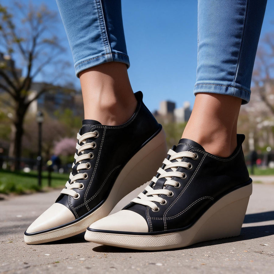 Skyla | Comfort Wedge Sneakers