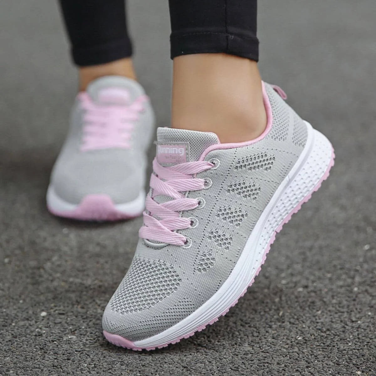 Grey/Pink