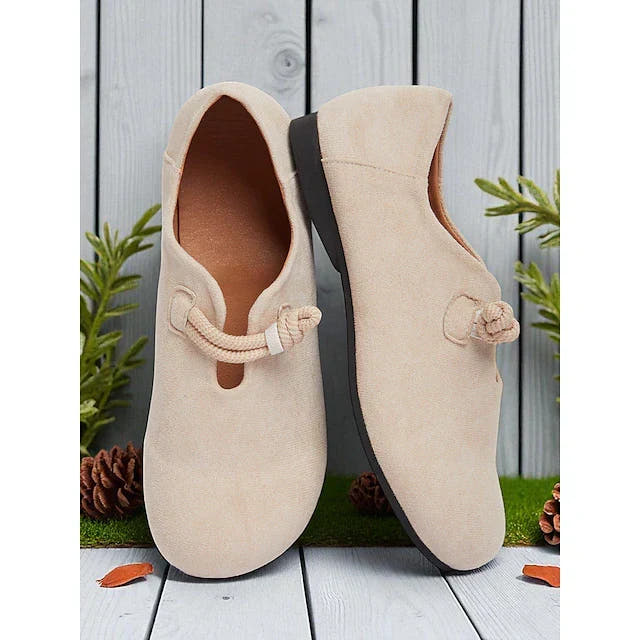 Emmanuelle | Rope Knot Slip-On Loafers