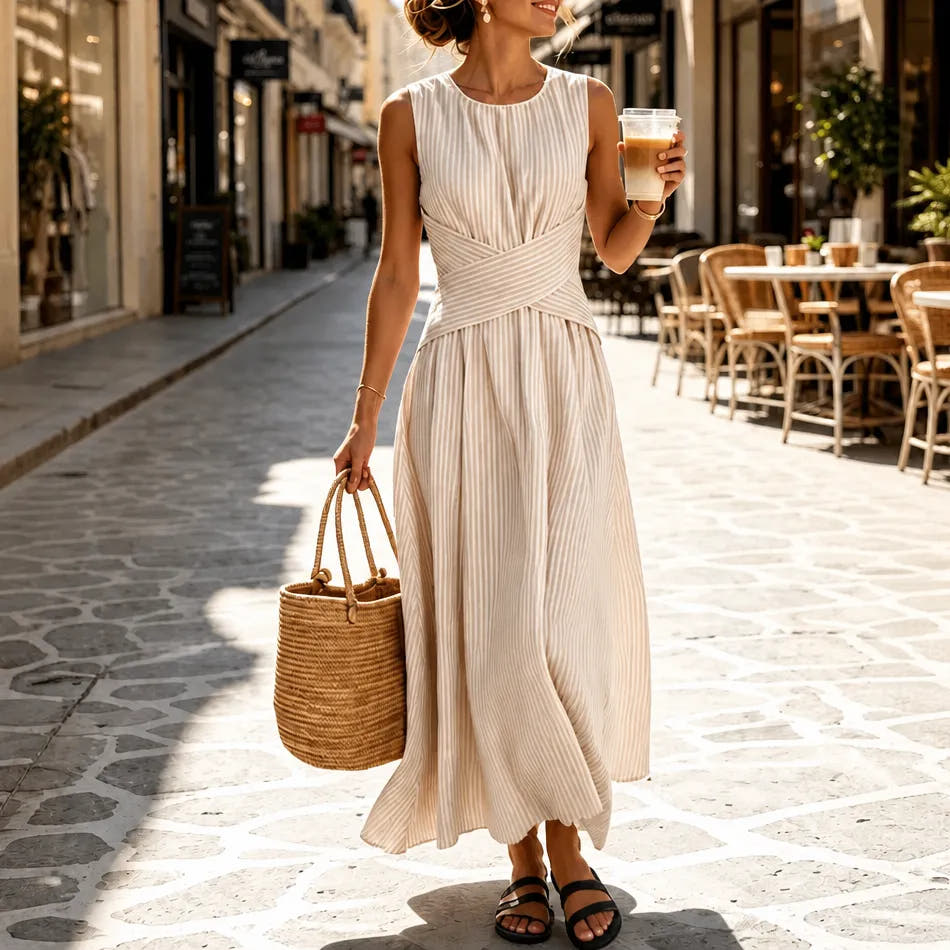 Beige Stripe