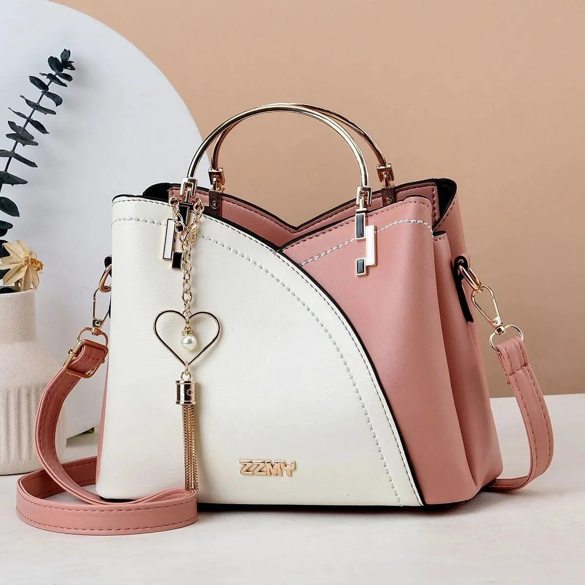 Pink & White